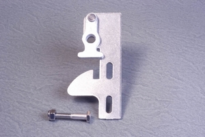 Stainless Steel Two-Way Latch Catch For Square Tube Gates - Left