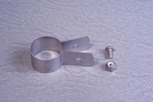 Stainless Steel Keyhole Clip - For Metal Isolation Material