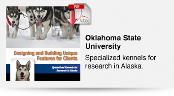Oklahoma State University - Specialized Kennels for Research in Alaska